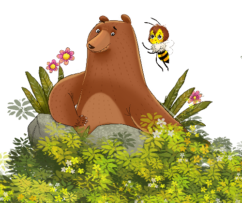 Bear and Bee Bedtime Stories Mobile Bedtime Story with child safe games, music and puzzles.