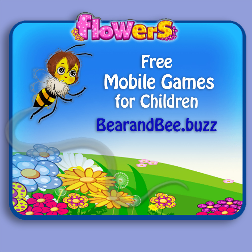 bees flowers bearberia games